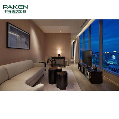 Bộ nội thất phòng ngủ bằng ván ép khách sạn hạng E1