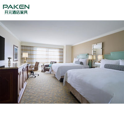 Bộ đồ nội thất phòng ngủ khách sạn Resort Chất liệu gỗ rắn