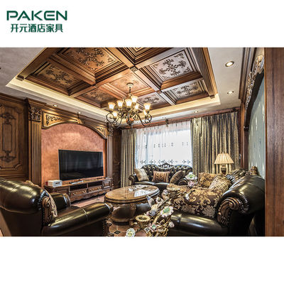 Tùy chỉnh nội thất biệt thự hiện đại Nội thất phòng khách &amp; phong cách tuyệt đẹp và sang trọng