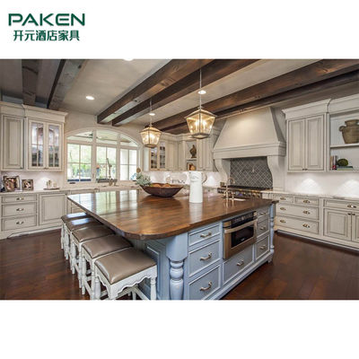Tùy chỉnh nội thất biệt thự hiện đại Nội thất nhà bếp &amp; đáng yêu và bằng gỗ