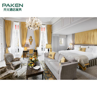 Bộ nội thất phòng ngủ khách sạn thương mại PAKEN với chất liệu tùy chọn