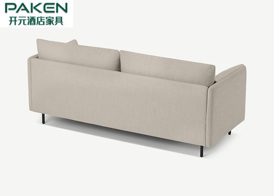 Màu xanh nhung màu xanh nhung mật độ cao bọc nệm ghế sofa khách sạn mở rộng không gian