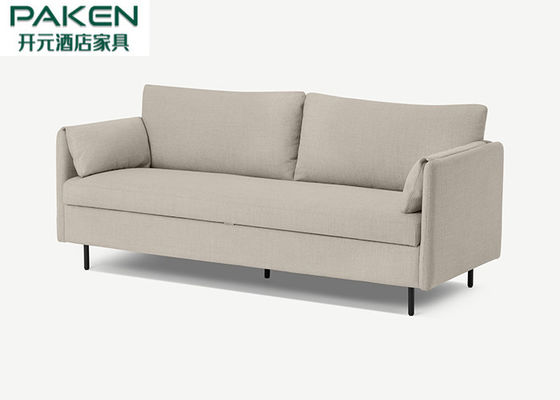 Màu xanh nhung màu xanh nhung mật độ cao bọc nệm ghế sofa khách sạn mở rộng không gian