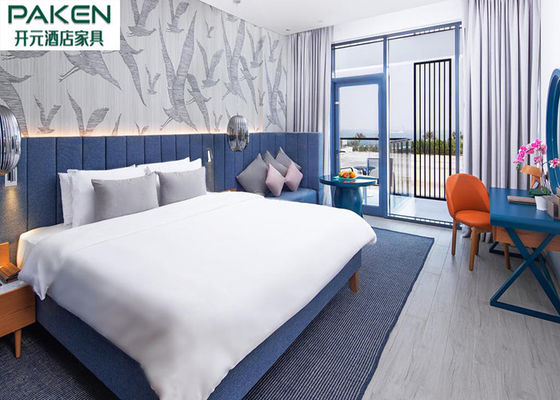 Khách sạn phong cách Địa Trung Hải Nội thất phòng ngủ Phòng khách sạn trăng mật lãng mạn