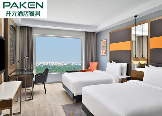 Suite khách sạn tùy chỉnh Lỏng + Thiết kế nội thất cổ điển cố định Bảng điều khiển TV &amp; đầu giường cố định