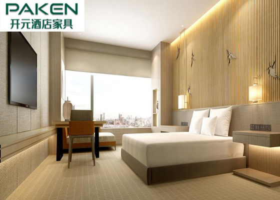 Nội thất khách sạn sang trọng Grand Hyatt Tấm ván ép trang trí các căn hộ hàng đầu với không gian rộng rãi