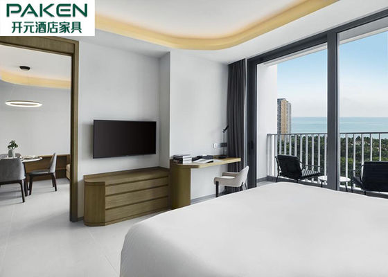 Căn hộ khách sạn cho lưu trú dài hạn Căn hộ đơn Tấm gỗ sồi Phòng ngủ + Phòng khách