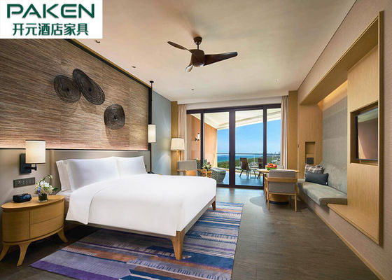 Khách sạn 5 sao Crowne Plaza Bộ phòng ngủ Nội thất Phòng khách sạn theo chủ đề rừng khí quyển