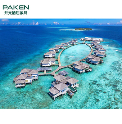 EPE Raffles Maldives Meradhoo Hotel Bộ nội thất phòng ngủ cho biệt thự tắm nắng trên Bãi biển Nước