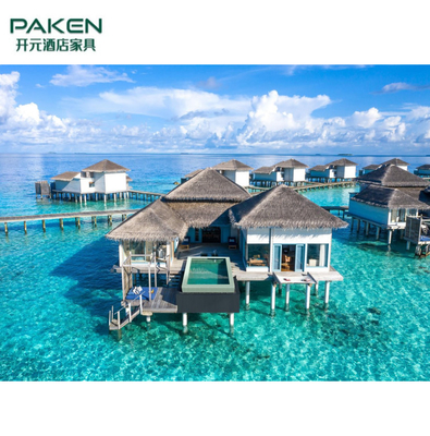 EPE Raffles Maldives Meradhoo Hotel Bộ nội thất phòng ngủ cho biệt thự tắm nắng trên Bãi biển Nước